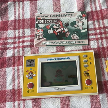 Retro Nintendo Game & Watch Mario mit Anleitung