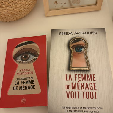 Lotto di 2 libri Freida McFadden addetta alle pulizie