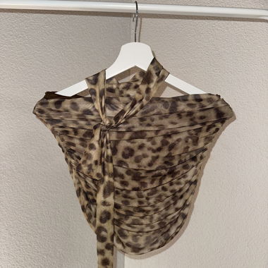 Leo Bandeau Top mit Schal