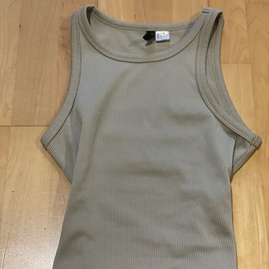 Reggiseno corto marrone/verde