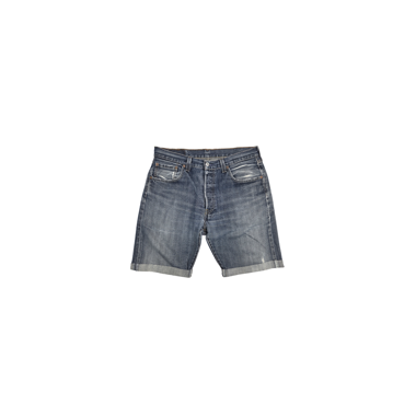 Short Levi's 501 denim bleu délavé