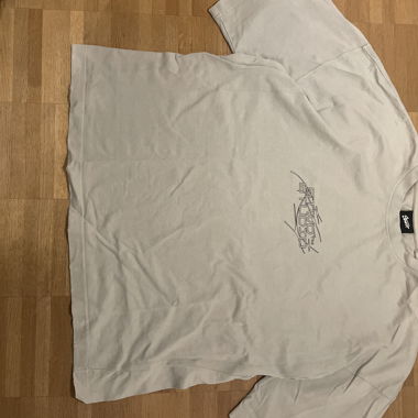 Grey T-shirt with back print