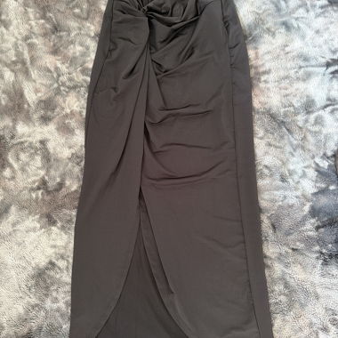 Schwarzer Maxi-Rock