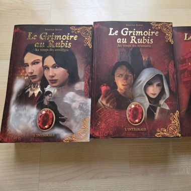 Le grimoire au rubis (série complète)
