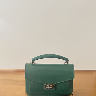 Tasche grün mit Schulterriemen - The Kooples 
