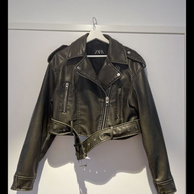 Lederjacke