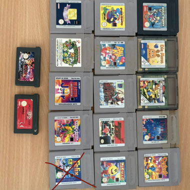 Nintendo Game Boy Games Set (16 pcs)