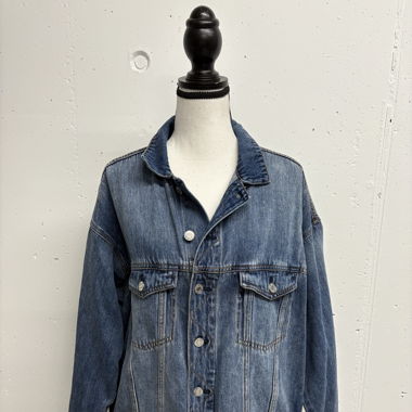H&M oversize Jeansjacke Gr. 40 blau
