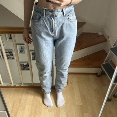 Baggy Jeans- blau