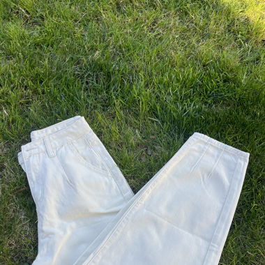 Jeans couleur beige 