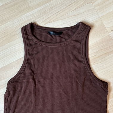 Braunes Croptop