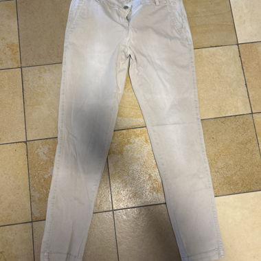 Weisse Chinos