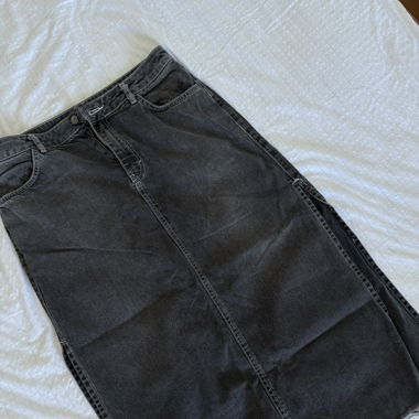 Mid Jeans Skirt (hight waist)