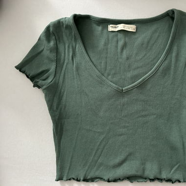 mint-farbenes top