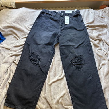 Cropped Denim Jeans