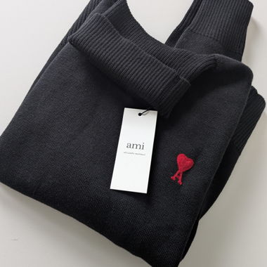 Neuer, ungetragener Rollkragenpullover von Ami