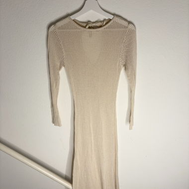 vestito copricostume crema