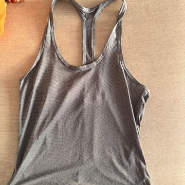 Grey Nike sport tank top
