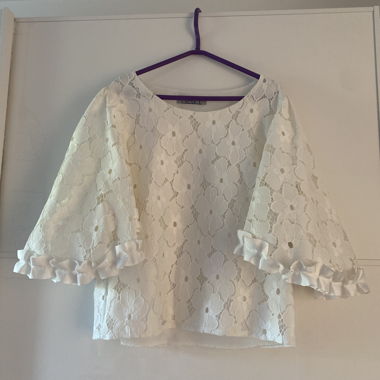 White Lace Blouse