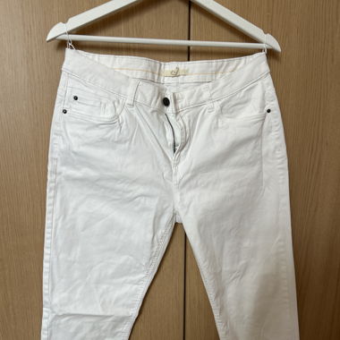 Pantalon 3/4 blanc 