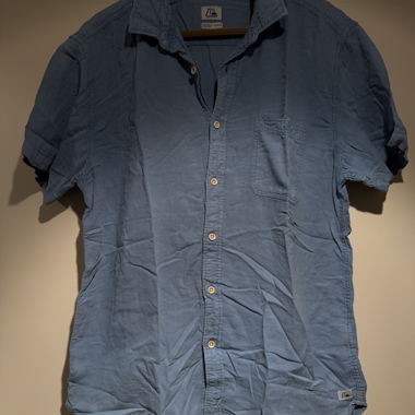 Vintage Quiksilver Blue Shirt XL