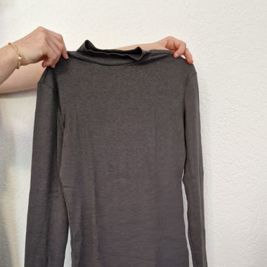 Grey Turtleneck