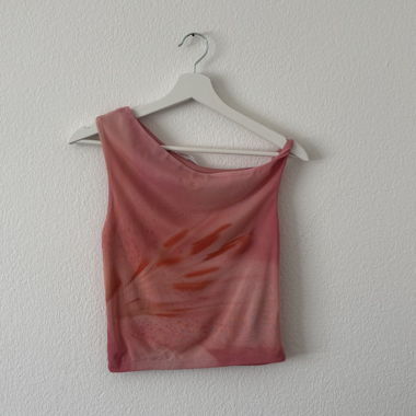 Pink Asymmetrical Top
