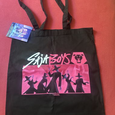 Borsa in tessuto Kpop Demon Hunters