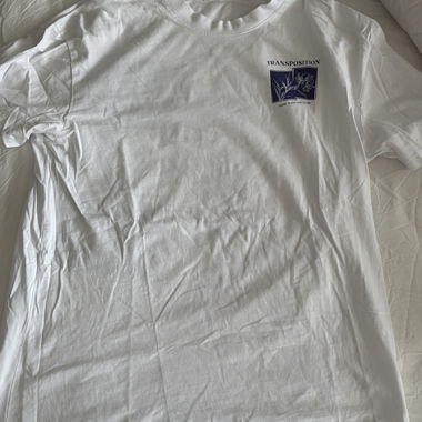 T-shirt bianco Yourturn