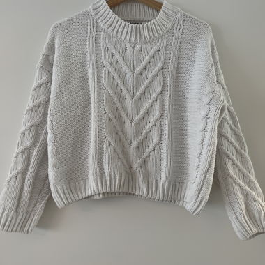 Pullover weiss