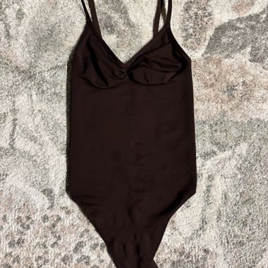 Dark brown bodysuit
