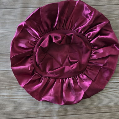 Bonnet de nuit en satin - Protection et éclat pour vos cheveux