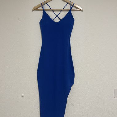 Vestito estivo blu