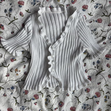 Cropped Strick Top