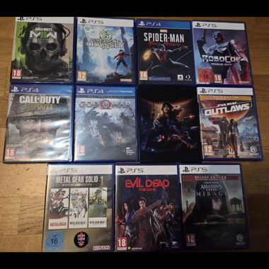 Pack de jeux PS4/PS5