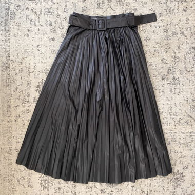 Black maxi skirt, XS