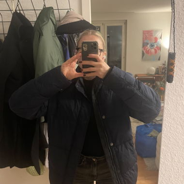 Doudoune en duvet CK calvin Klein navy