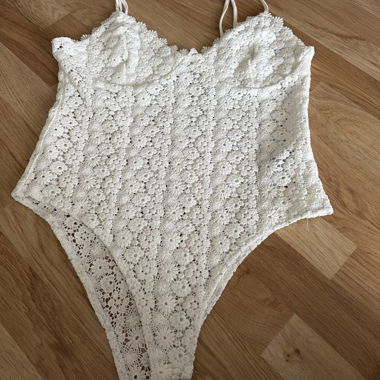 White Lace Bodysuit