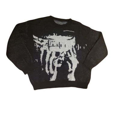 Black Y2K Sweater