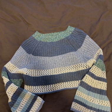 Cropped Strickpullover