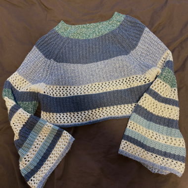 Cropped Strickpullover