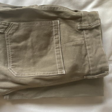 Pantalon cargo kaki