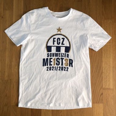 FCZ FC Zürich Meister T-Shirt Grösse M