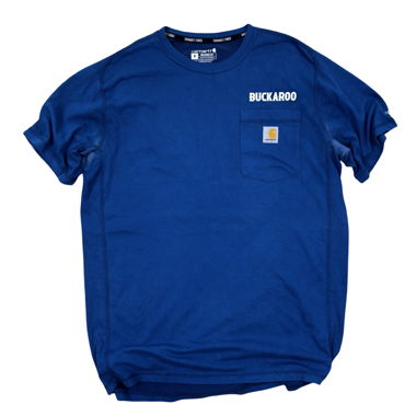 T-shirt Carhartt Force blu M