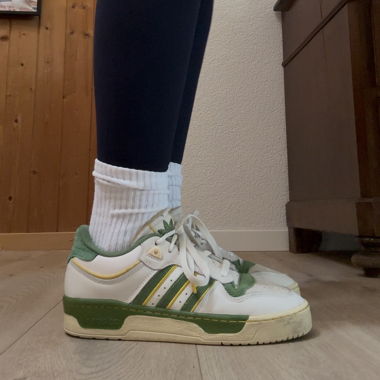 Adidas Sneakers Green/White Size 40