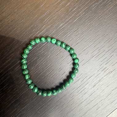 Green Beaded Bracelet