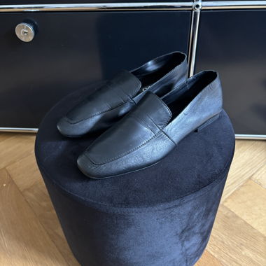 Mocassins en cuir MANGO