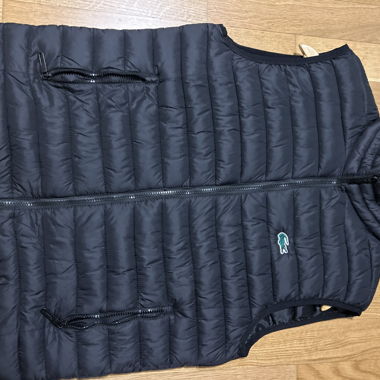 Lacoste Quilted Vest Blue