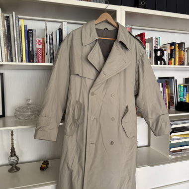 Warm trench coat
