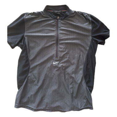 Chemise de sport Nike noir/gris
